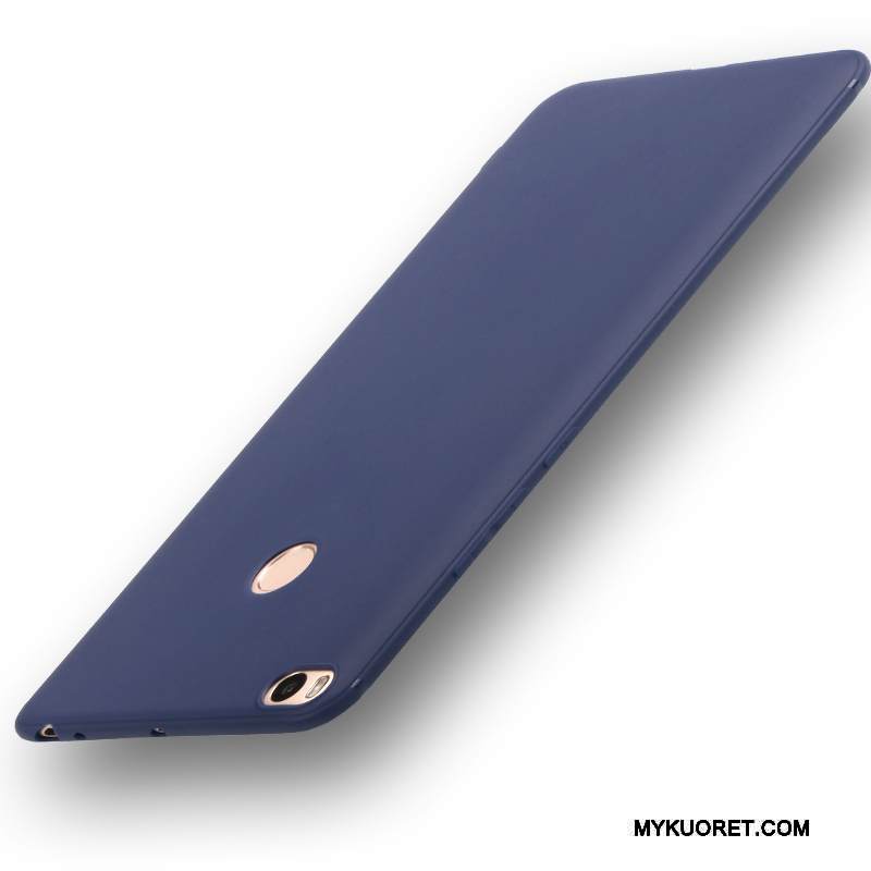 Kuori Mi Max 2 Pehmeä Neste Murtumaton Jauhe, Kotelo Mi Max 2 Laukut Pesty Suede Pieni