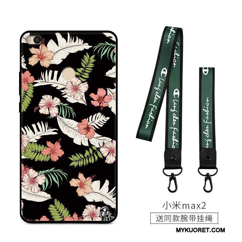 Kuori Mi Max 2 Pehmeä Neste Pieni Pesty Suede, Kotelo Mi Max 2 Luova Suuntaus Murtumaton