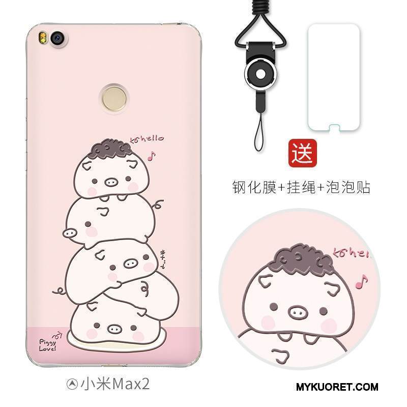 Kuori Mi Max 2 Sarjakuva Murtumaton Persoonallisuus, Kotelo Mi Max 2 Pehmeä Neste Pieni Ihana
