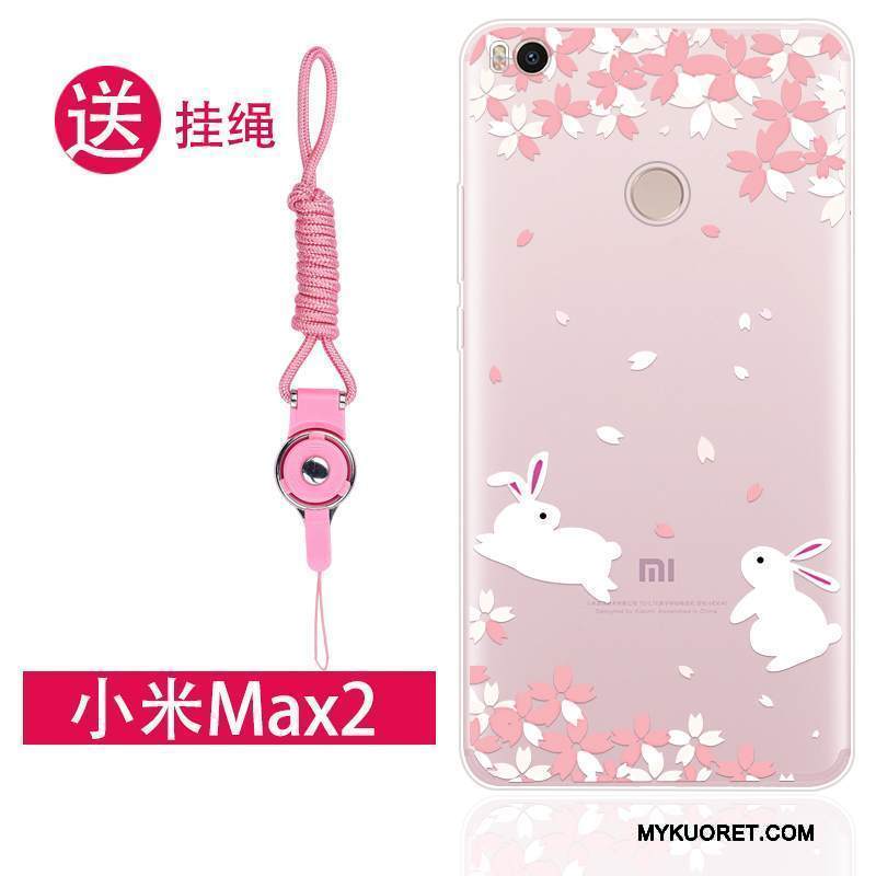 Kuori Mi Max 2 Silikoni Jauhe Ripustettavat Koristeet, Kotelo Mi Max 2 Luova Pieni Persoonallisuus
