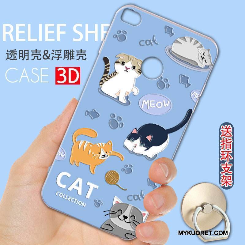 Kuori Mi Max 2 Silikoni Persoonallisuus Pieni, Kotelo Mi Max 2 Laukut Ihana Sininen