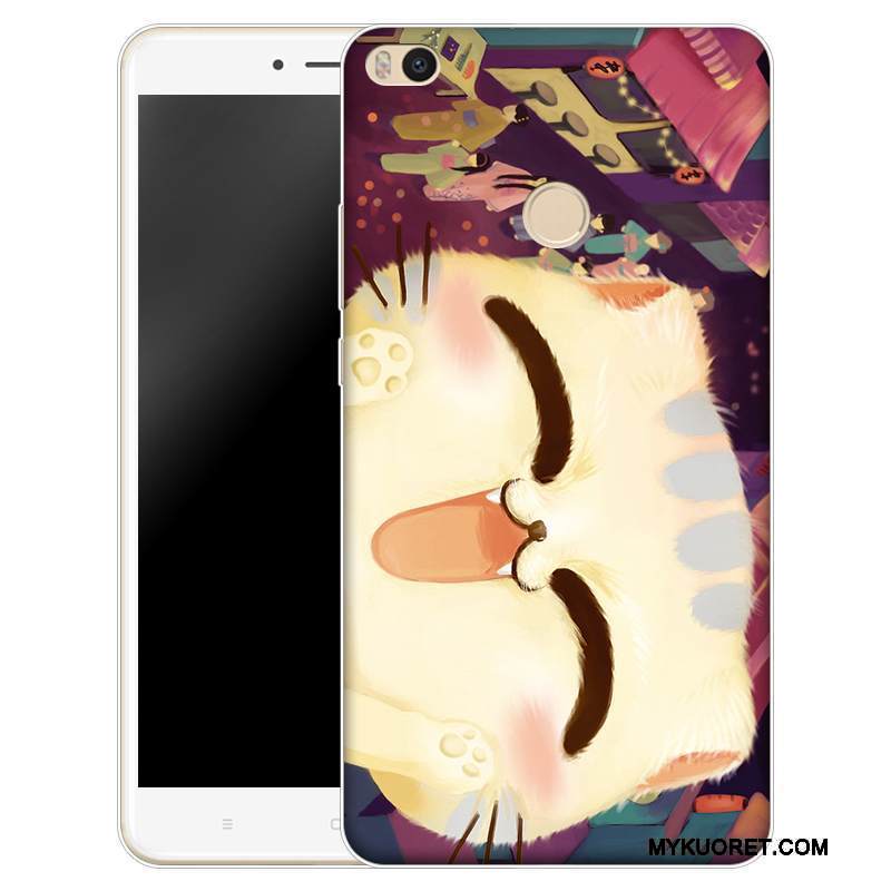 Kuori Mi Max 2 Silikoni Pieni Läpinäkyvä, Kotelo Mi Max 2 Sarjakuva Puhelimen Kuoret Murtumaton