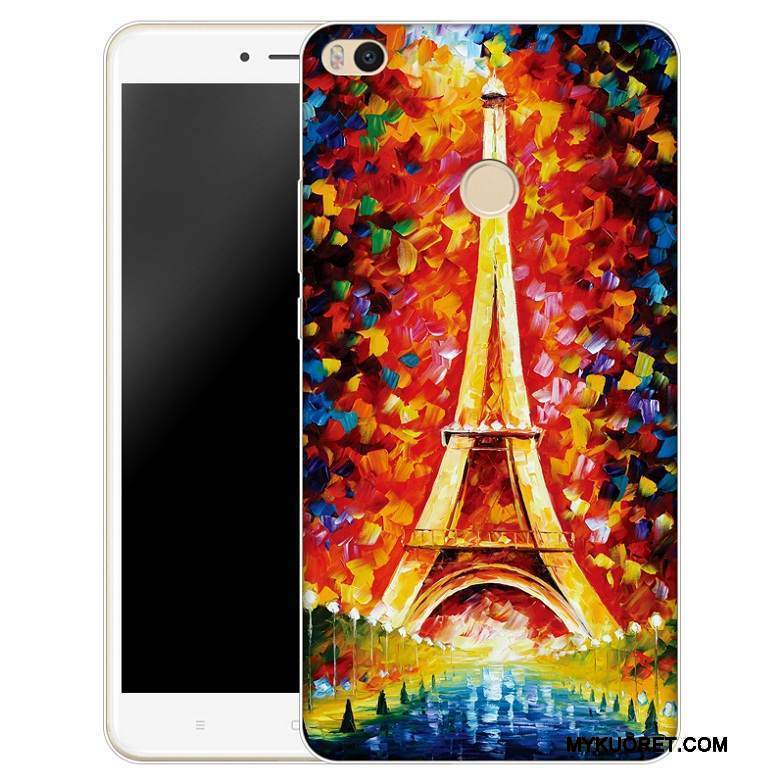 Kuori Mi Max 2 Silikoni Pieni Läpinäkyvä, Kotelo Mi Max 2 Sarjakuva Puhelimen Kuoret Murtumaton