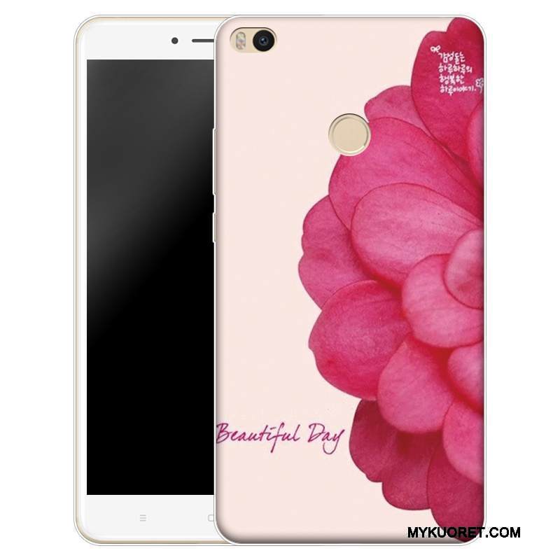 Kuori Mi Max 2 Silikoni Pieni Läpinäkyvä, Kotelo Mi Max 2 Sarjakuva Puhelimen Kuoret Murtumaton