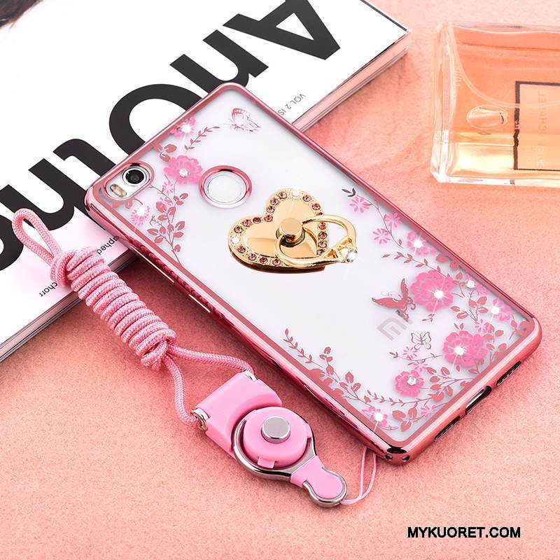 Kuori Mi Max 2 Silikoni Pieni Ripustettavat Koristeet, Kotelo Mi Max 2 Laukut Murtumaton Puhelimen Kuoret