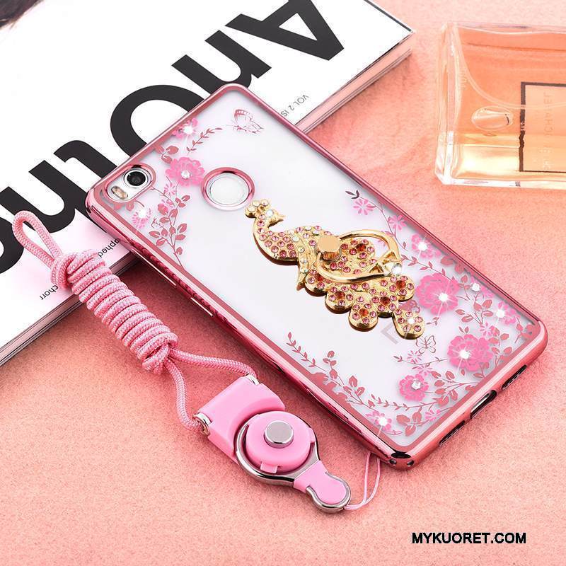 Kuori Mi Max 2 Silikoni Pieni Ripustettavat Koristeet, Kotelo Mi Max 2 Laukut Murtumaton Puhelimen Kuoret
