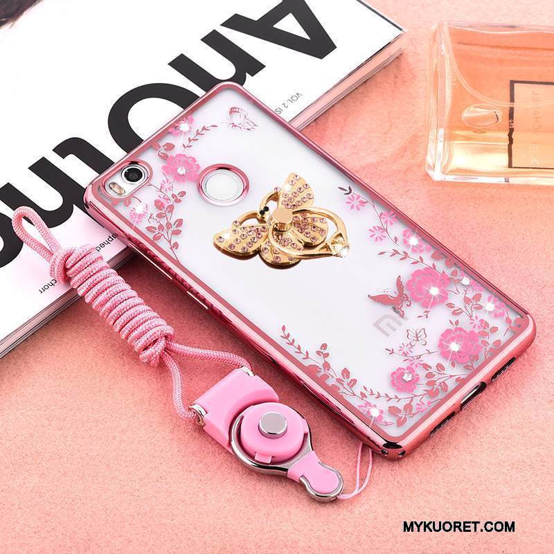 Kuori Mi Max 2 Silikoni Pieni Ripustettavat Koristeet, Kotelo Mi Max 2 Laukut Murtumaton Puhelimen Kuoret