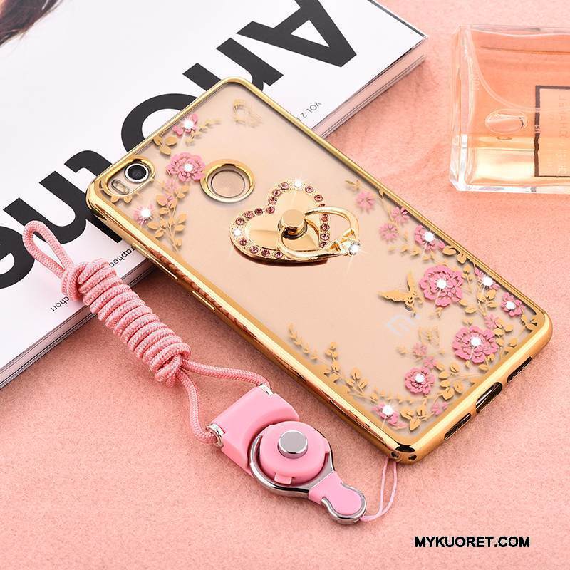 Kuori Mi Max 2 Silikoni Pieni Ripustettavat Koristeet, Kotelo Mi Max 2 Laukut Murtumaton Puhelimen Kuoret