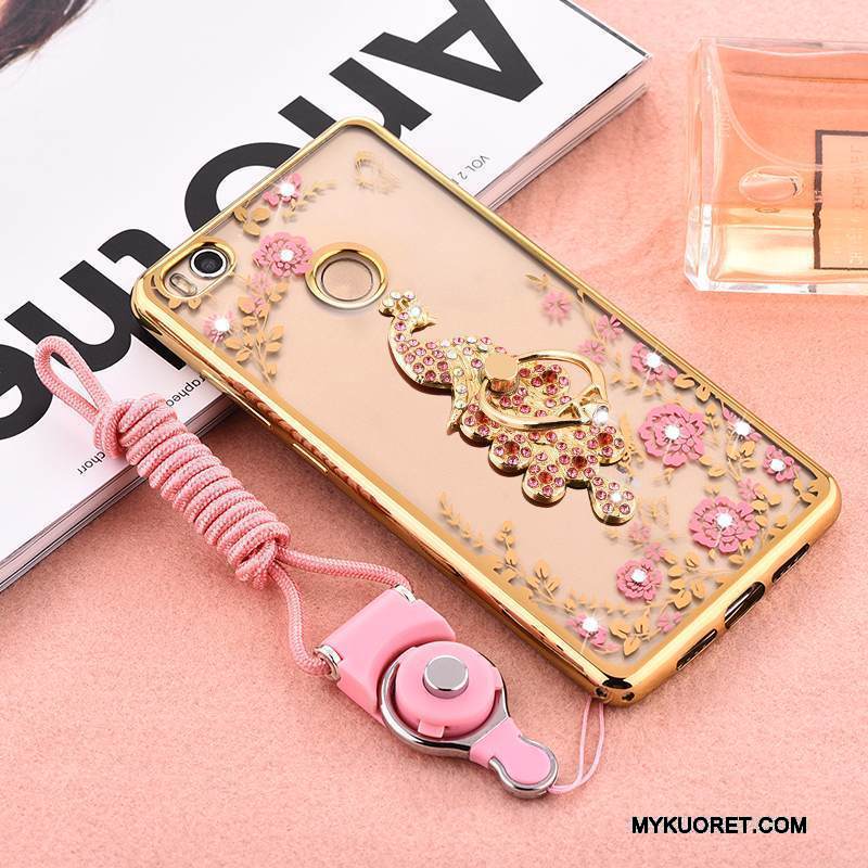 Kuori Mi Max 2 Silikoni Pieni Ripustettavat Koristeet, Kotelo Mi Max 2 Laukut Murtumaton Puhelimen Kuoret