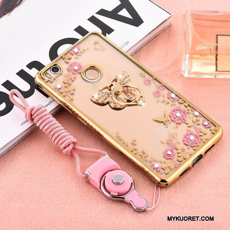 Kuori Mi Max 2 Silikoni Pieni Ripustettavat Koristeet, Kotelo Mi Max 2 Laukut Murtumaton Puhelimen Kuoret