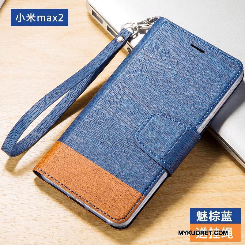 Kuori Mi Max 2 Silikoni Pieni Tummansininen, Kotelo Mi Max 2 Laukut Puhelimen Kuoret Murtumaton