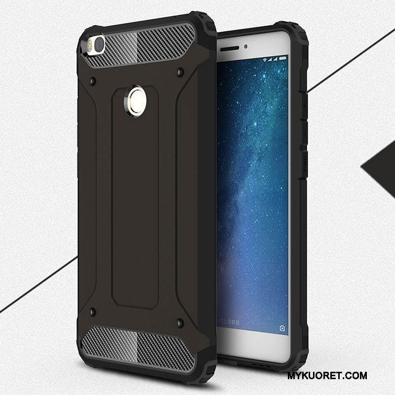 Kuori Mi Max 2 Silikoni Puhelimen Kuoret Kulta, Kotelo Mi Max 2 Laukut Trendi Pieni