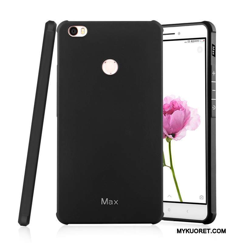 Kuori Mi Max 2 Suojaus Pesty Suede Harmaa, Kotelo Mi Max 2 Silikoni Puhelimen Kuoret Murtumaton