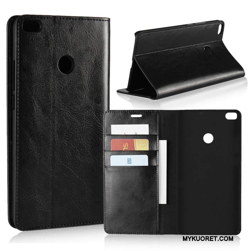 Kuori Mi Max 2 Suojaus Puhelimen Kuoret Kortti, Kotelo Mi Max 2 Nahka Pieni