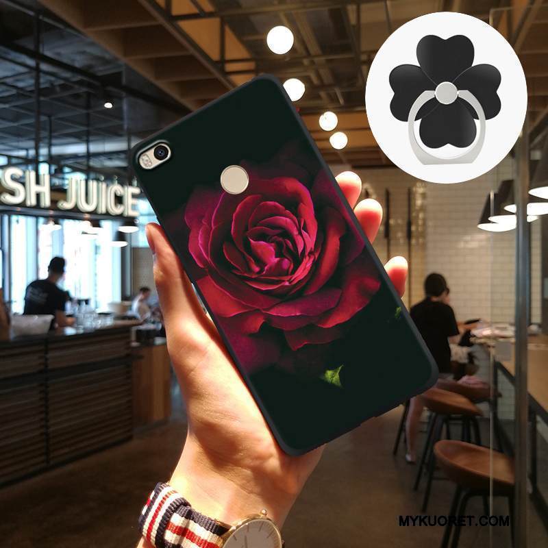 Kuori Mi Max 2 Suojaus Puhelimen Kuoret Pesty Suede, Kotelo Mi Max 2 Silikoni Murtumaton Pieni