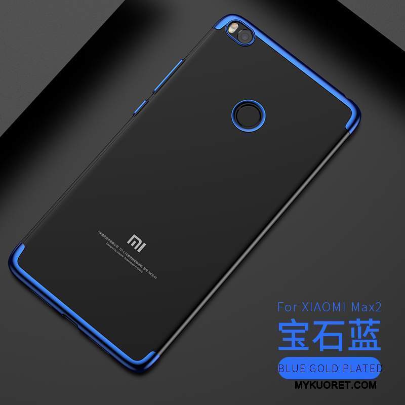 Kuori Mi Max 2 Suojaus Sininen Persoonallisuus, Kotelo Mi Max 2 Luova Murtumaton Pieni