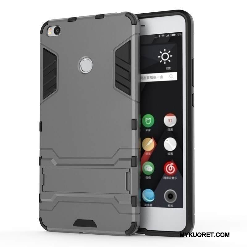 Kuori Mi Max 2 Suojaus Trendi Pesty Suede, Kotelo Mi Max 2 Laukut Kova Puhelimen Kuoret