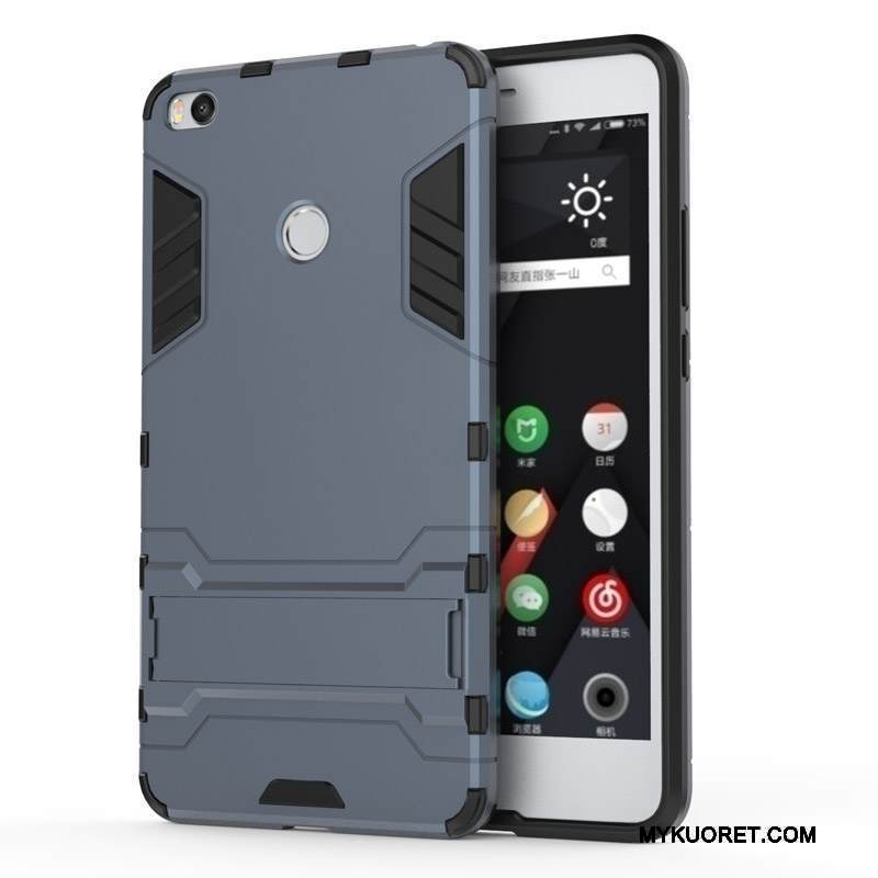 Kuori Mi Max 2 Suojaus Trendi Pesty Suede, Kotelo Mi Max 2 Laukut Kova Puhelimen Kuoret