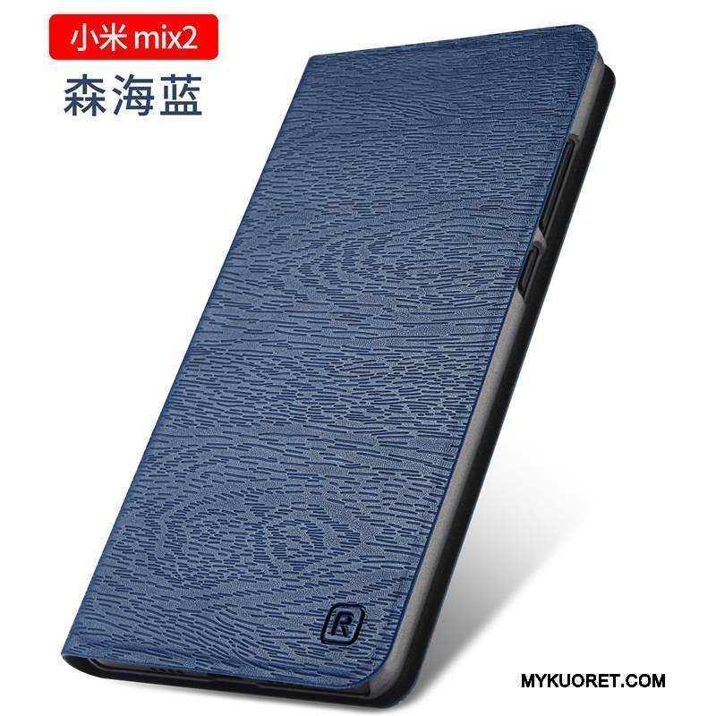 Kuori Mi Mix 2 Laukut Kulta Murtumaton, Kotelo Mi Mix 2 Nahka Puhelimen Kuoret Pieni