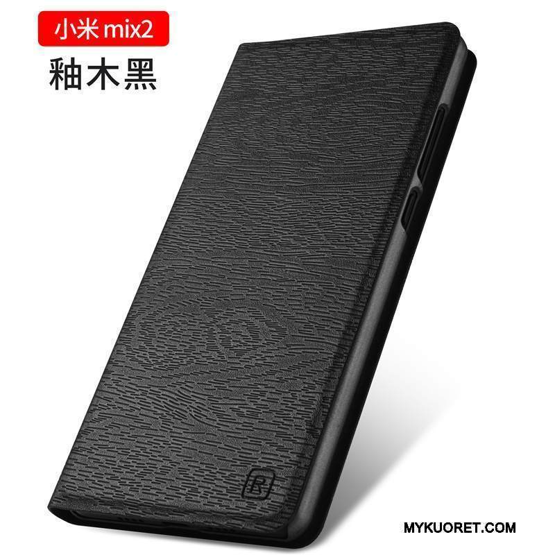 Kuori Mi Mix 2 Laukut Kulta Murtumaton, Kotelo Mi Mix 2 Nahka Puhelimen Kuoret Pieni