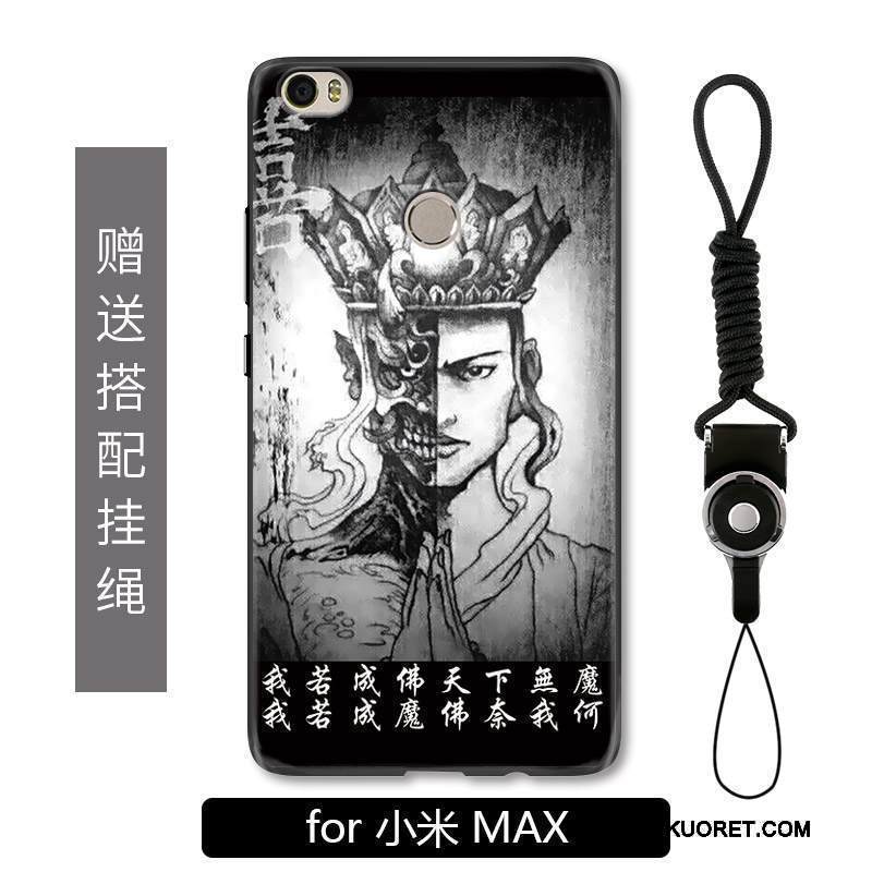 Kuori Mi Mix 2 Laukut Persoonallisuus Murtumaton, Kotelo Mi Mix 2 Suojaus Musta Pieni