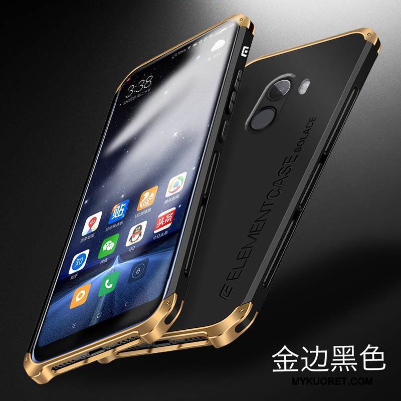 Kuori Mi Mix 2 Laukut Persoonallisuus Puhelimen Kuoret, Kotelo Mi Mix 2 Metalli Murtumaton Pieni