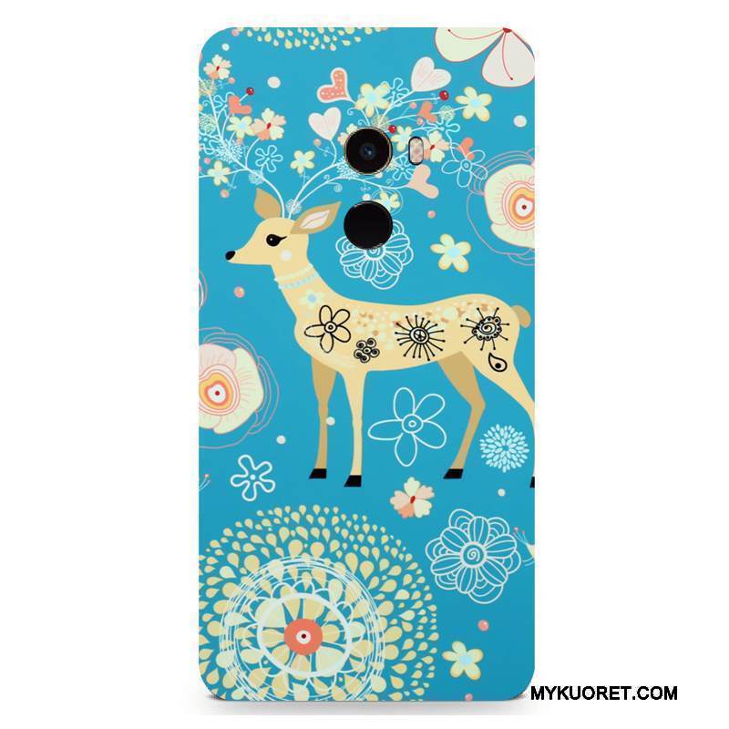 Kuori Mi Mix 2 Laukut Pesty Suede Puhelimen Kuoret, Kotelo Mi Mix 2 Suojaus Kova Persoonallisuus