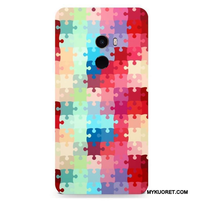 Kuori Mi Mix 2 Laukut Pesty Suede Puhelimen Kuoret, Kotelo Mi Mix 2 Suojaus Kova Persoonallisuus