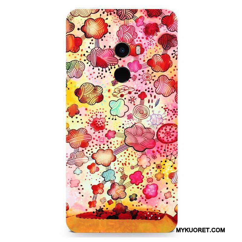 Kuori Mi Mix 2 Laukut Pesty Suede Puhelimen Kuoret, Kotelo Mi Mix 2 Suojaus Kova Persoonallisuus