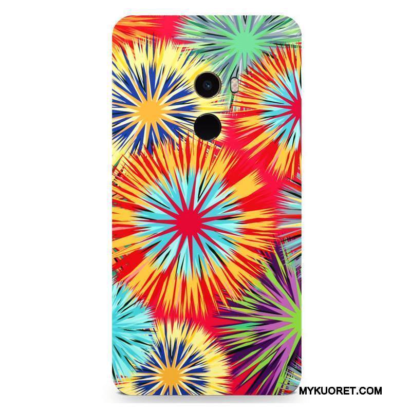 Kuori Mi Mix 2 Laukut Pesty Suede Puhelimen Kuoret, Kotelo Mi Mix 2 Suojaus Kova Persoonallisuus