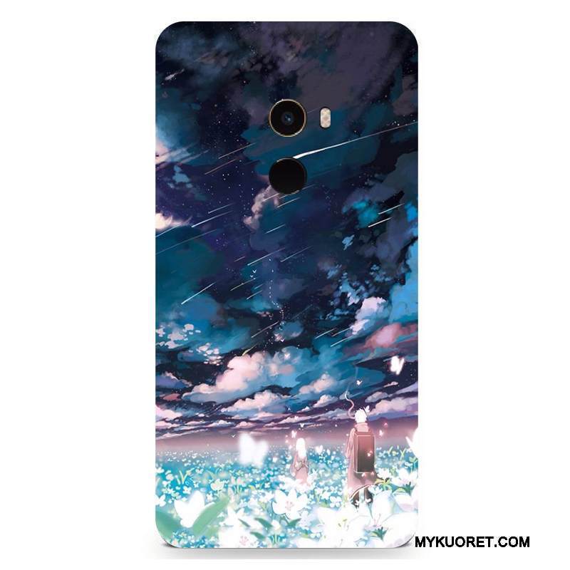 Kuori Mi Mix 2 Laukut Pesty Suede Puhelimen Kuoret, Kotelo Mi Mix 2 Suojaus Kova Persoonallisuus