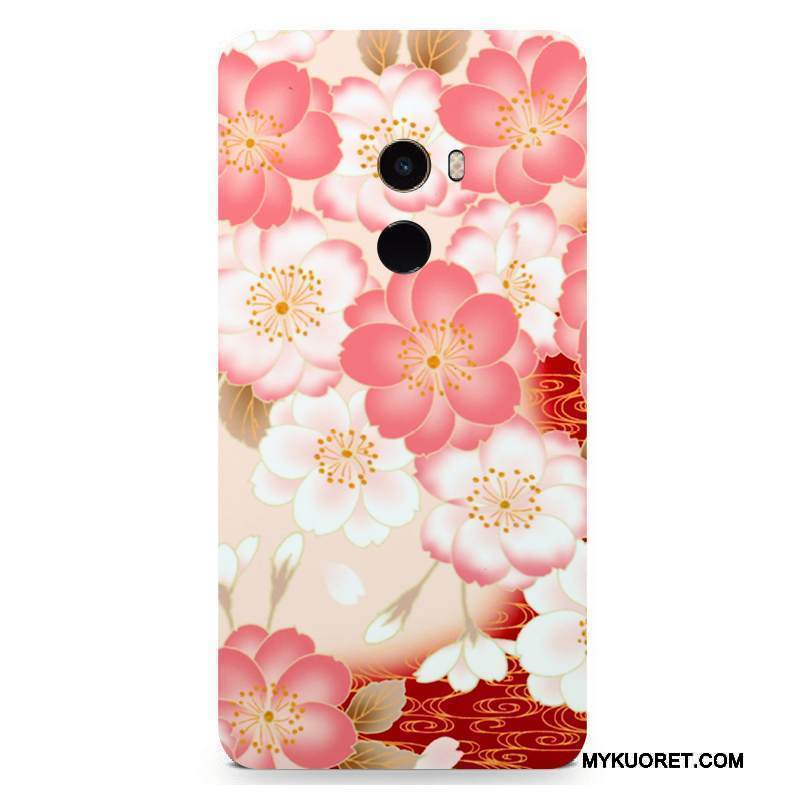 Kuori Mi Mix 2 Laukut Pesty Suede Puhelimen Kuoret, Kotelo Mi Mix 2 Suojaus Kova Persoonallisuus