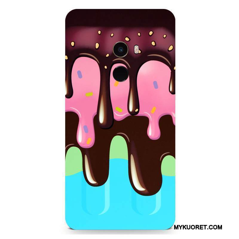 Kuori Mi Mix 2 Laukut Pesty Suede Puhelimen Kuoret, Kotelo Mi Mix 2 Suojaus Kova Persoonallisuus