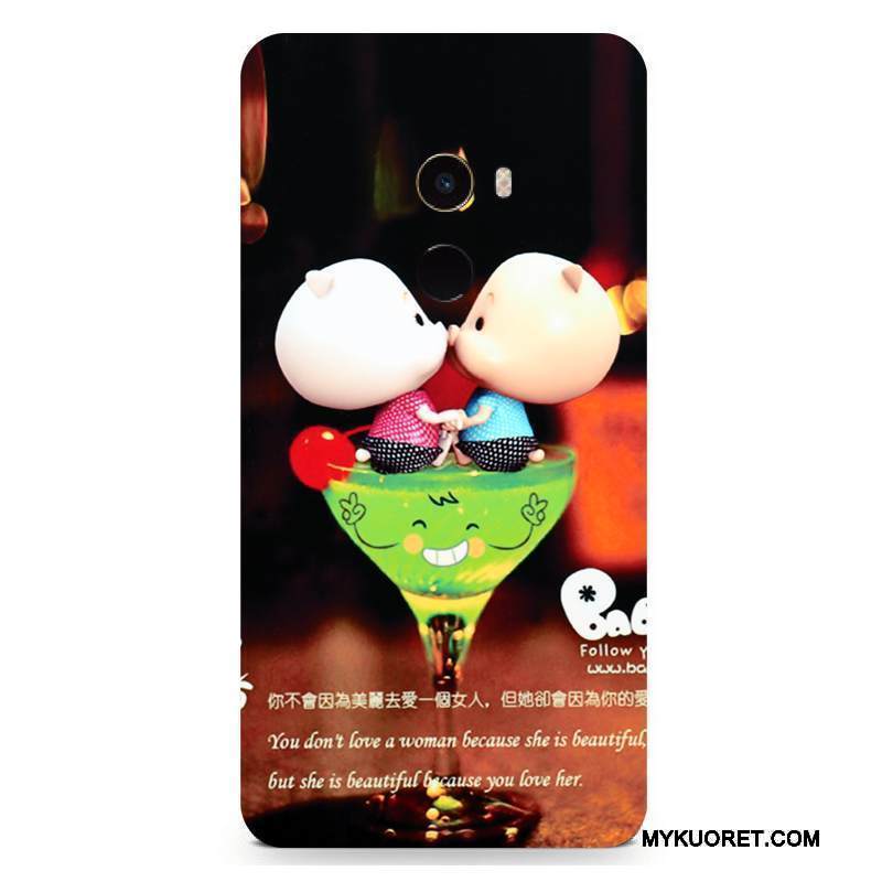 Kuori Mi Mix 2 Laukut Pesty Suede Puhelimen Kuoret, Kotelo Mi Mix 2 Suojaus Kova Persoonallisuus