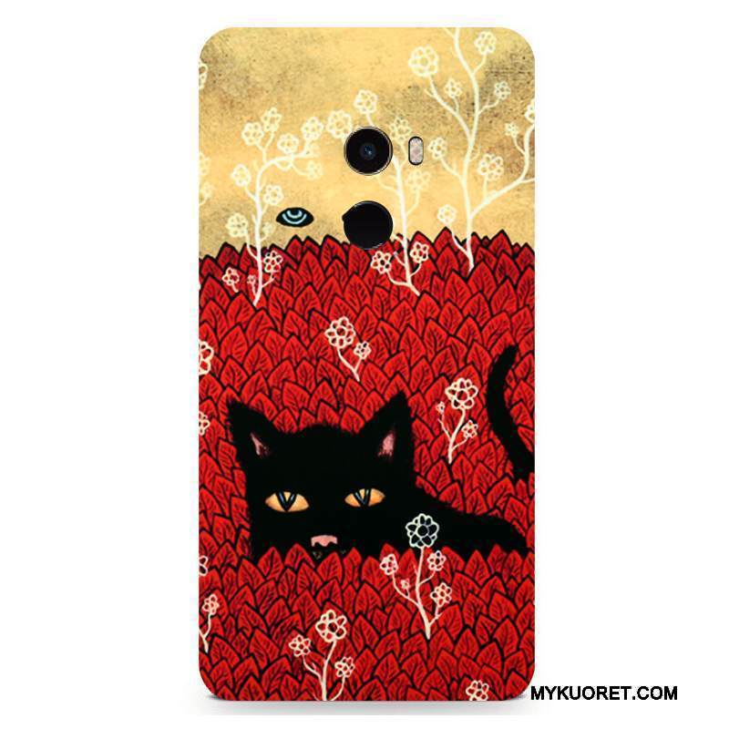 Kuori Mi Mix 2 Laukut Pesty Suede Puhelimen Kuoret, Kotelo Mi Mix 2 Suojaus Kova Persoonallisuus