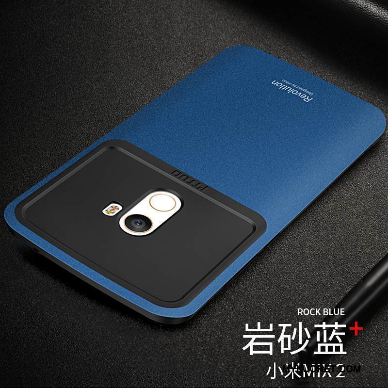 Kuori Mi Mix 2 Laukut Pieni Kova, Kotelo Mi Mix 2 Silikoni Sininen Murtumaton