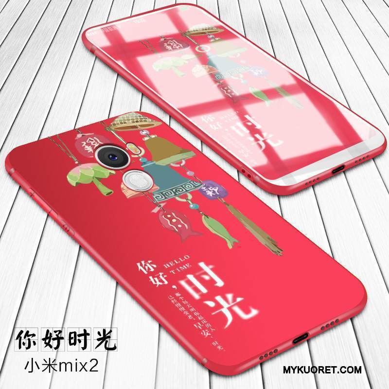 Kuori Mi Mix 2 Laukut Pieni Murtumaton, Kotelo Mi Mix 2 Luova Persoonallisuus Puhelimen Kuoret