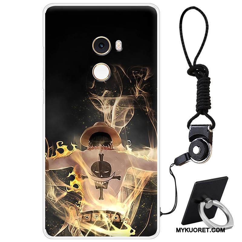 Kuori Mi Mix 2 Laukut Puhelimen Kuoret Trendi, Kotelo Mi Mix 2 Suojaus Musta Pieni