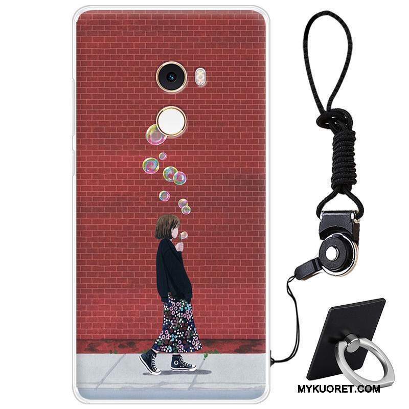 Kuori Mi Mix 2 Laukut Puhelimen Kuoret Trendi, Kotelo Mi Mix 2 Suojaus Musta Pieni