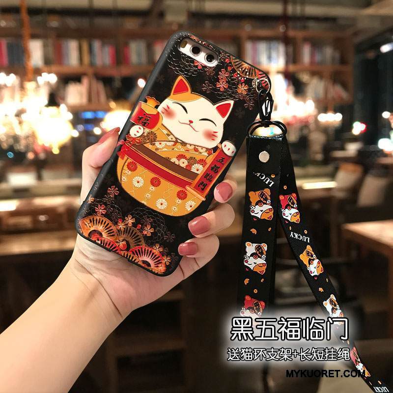 Kuori Mi Mix 2 Laukut Rikkaus Punainen, Kotelo Mi Mix 2 Sarjakuva Pieni Puhelimen Kuoret