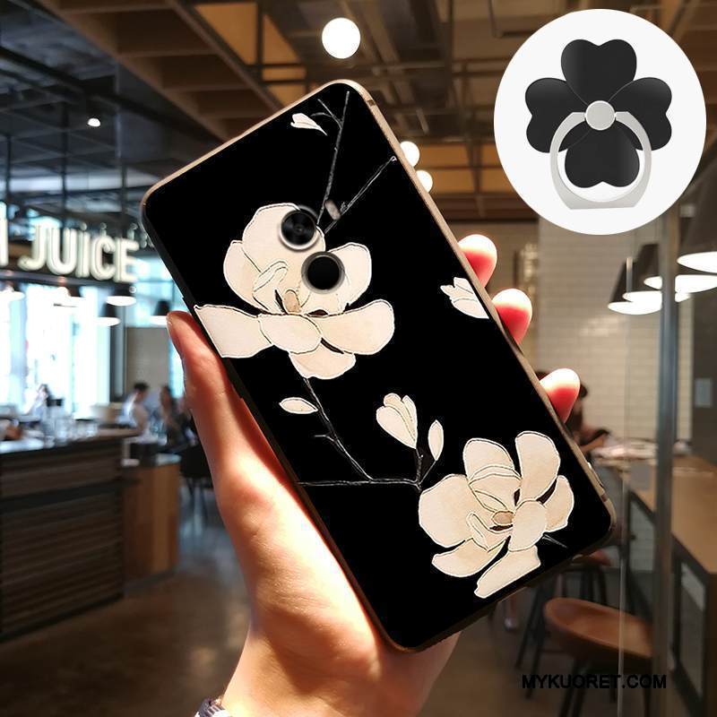 Kuori Mi Mix 2 Laukut Trendi Persoonallisuus, Kotelo Mi Mix 2 Silikoni Puhelimen Kuoret Musta
