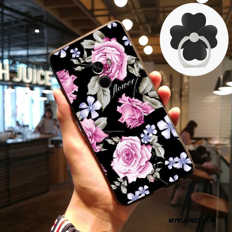 Kuori Mi Mix 2 Laukut Trendi Persoonallisuus, Kotelo Mi Mix 2 Silikoni Puhelimen Kuoret Musta