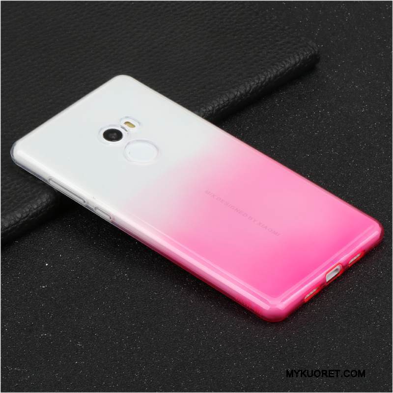 Kuori Mi Mix 2 Laukut Violetti Pieni, Kotelo Mi Mix 2 Suojaus Läpinäkyvä Murtumaton