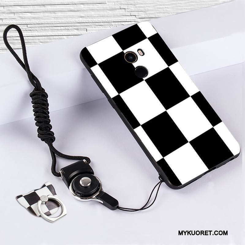 Kuori Mi Mix 2 Luova Puhelimen Kuoret Pieni, Kotelo Mi Mix 2 Pehmeä Neste Valkoinen Murtumaton