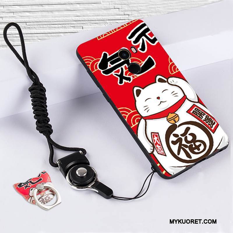 Kuori Mi Mix 2 Luova Puhelimen Kuoret Pieni, Kotelo Mi Mix 2 Pehmeä Neste Valkoinen Murtumaton