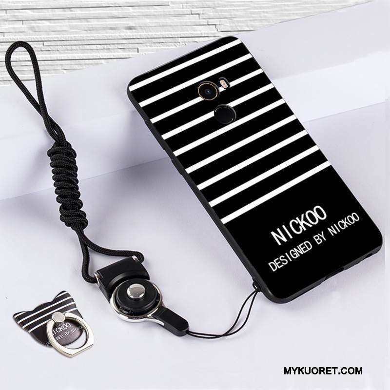 Kuori Mi Mix 2 Luova Puhelimen Kuoret Pieni, Kotelo Mi Mix 2 Pehmeä Neste Valkoinen Murtumaton