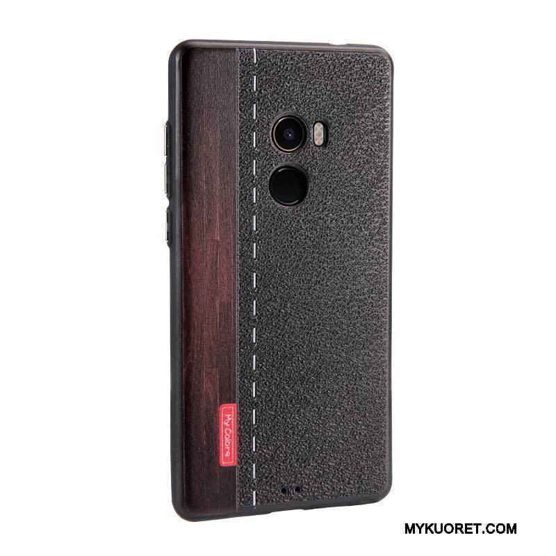 Kuori Mi Mix 2 Maalaus Pieni Vaaleansininen, Kotelo Mi Mix 2 Nahka Puhelimen Kuoret Liiketoiminta