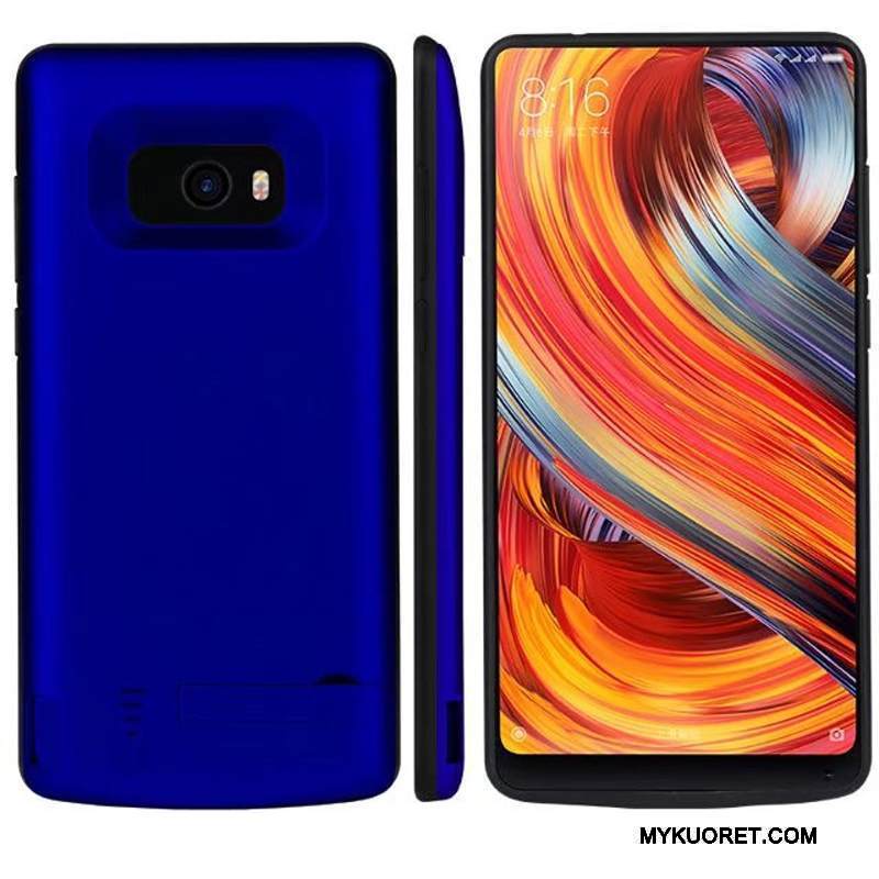 Kuori Mi Mix 2 Metalli Sininen Pieni, Kotelo Mi Mix 2 Suojaus Puhelimen Kuoret