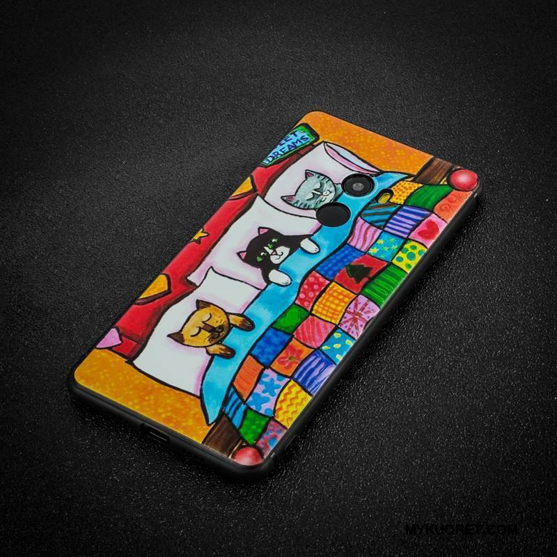 Kuori Mi Mix 2 Monivärinen Murtumaton Koira, Kotelo Mi Mix 2 Pehmeä Neste Pieni Kissa