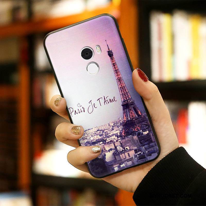 Kuori Mi Mix 2 Monivärinen Persoonallisuus Pieni, Kotelo Mi Mix 2 Silikoni Ripustettavat Koristeet Puhelimen Kuoret